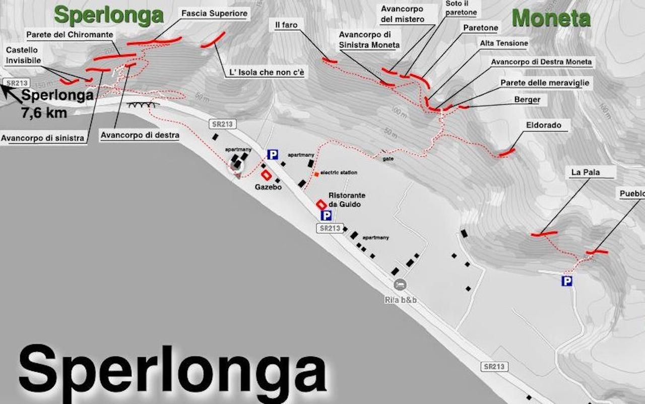 Flat Low Cost Apartman Sperlonga Kültér fotó